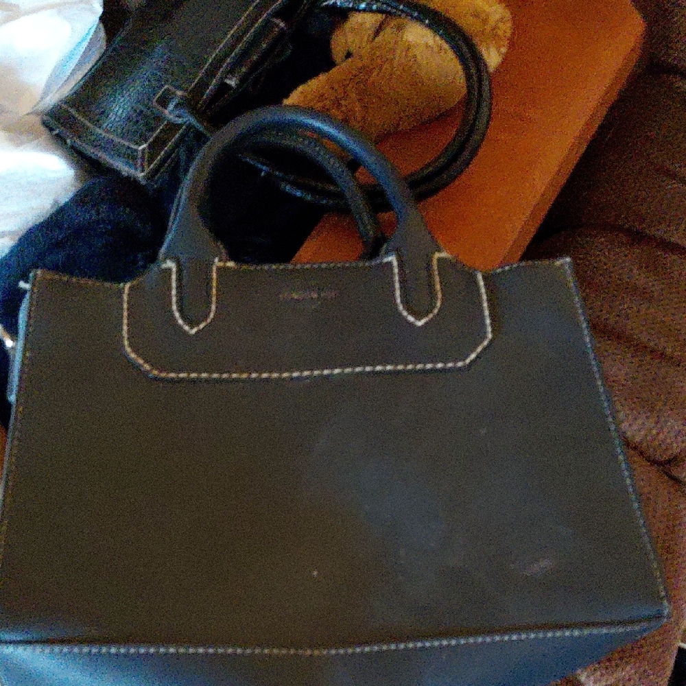 London Fog Black Satchel